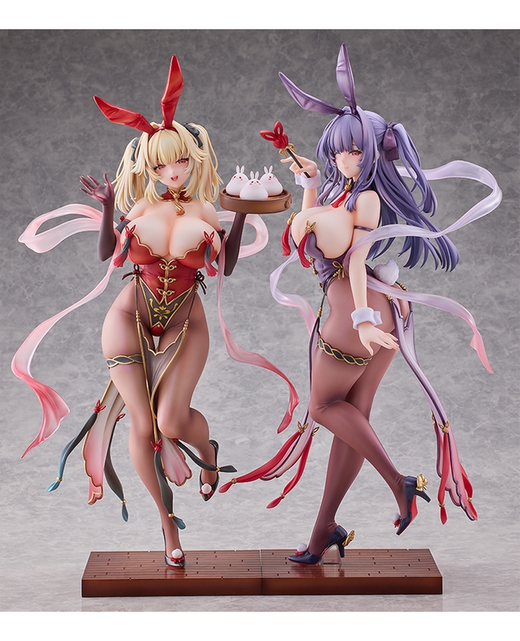 チャイナドレスバニー  ゆり＆ステラ