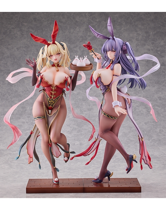 チャイナドレスバニー  ゆり＆ステラ