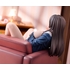 足で自撮り少女